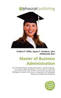 Master of Business Administration