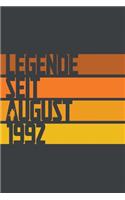 Legende seit August 1992