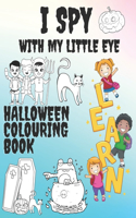 I Spy With My Little Eye Halloween Colouring Book