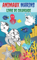 Animaux Marins Livre De Coloriage