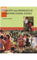 Concepts and Experiences in Elementary School Science