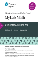 Mylab Math with Pearson Etext -- 18 Week Standalone Access Card -- For Elementary Algebra