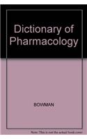 Dictionary of Pharmacology