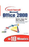 Sams Teach Yourself Microsoft Office 2000 in 10 Minutes