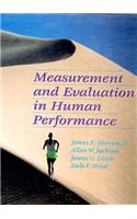 Measurement and Evaluation in Human Performance