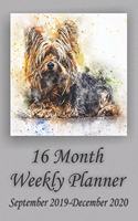 16 Month Weekly Planner September 2019-December 2020