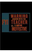 FYI. Warning