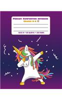 Primary Composition Notebook Grades K-2