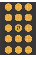 11: Stranger Things Notebook: Eleven Eggo Waffle Design