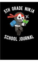 5th Grade Ninja School Journal
