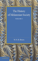 The History of Melanesian Society: Volume 1
