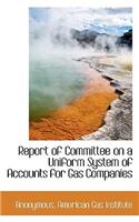 Report of Committee on a Uniform System of Accounts for Gas Companies