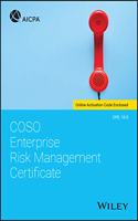 Coso Enterprise Risk Management Certificate