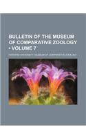 Bulletin of the Museum of Comparative Zoology (Volume 7): (English)