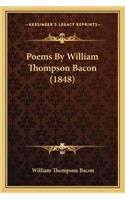 Poems by William Thompson Bacon (1848)