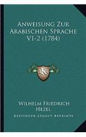 Anweisung Zur Arabischen Sprache V1-2 (1784)