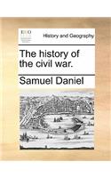 History of the Civil War.