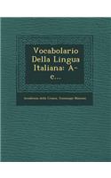 Vocabolario Della Lingua Italiana