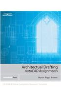 Architectural Drafting Assignments Using AutoCAD