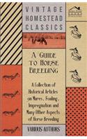 Guide to Horse Breeding - A Collection of Historical Articles on Mares, Foaling, Impregnation and Many Other Aspects of Horse Breeding