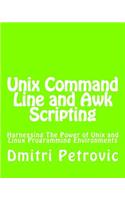 Unix Command Line and Awk Scripting