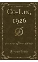Co-Lin, 1926, Vol. 2 (Classic Reprint)