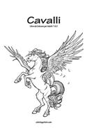 Cavalli Libro Da Colorare Per Adulti 1 & 2