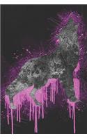 Notizbuch Wolf