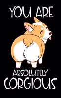 You Are Absolutely Corgious: Journal, Notebook or Diary for Welsh Corgi Lovers