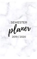 Semester Planer 2019 / 2020: A5 Coole Geschenkidee BLANKO zum Studium - Notizbuch für Studenten - Studienbeginn - Erstes Semester - Pruefung - Geburtstag - Terminkalender