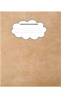 Brown Composition Notebook