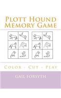 Plott Hound Memory Game: Color - Cut - Play