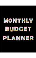 Monthly Budget Planner: Budget Planning, Planner Journal Notebook Finance Planner Money Organizer Debt Tracker