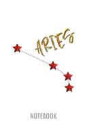 Aries Notebook: Lined Notebook for Individual Signs of the Zodiac on the Subject of Astrology(1 Zodiac Signs)