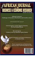 African Journal of Business and Economic Research Vol 3 Nos 2&3 2008