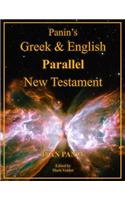 Panin's Greek and English Parallel New Testament