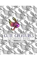 Cute Creatures Coloring Book
