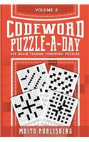 Codeword Puzzle-A-Day: 365 Brain Teasing Codeword Puzzles Volume 2(2 Codeword Puzzle-A-Day: 365 Brain Teasing Codeword Puzzles)