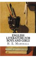 English Literature for Boys and Girls