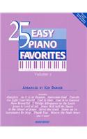 25 Easy Piano Favorites Volume Two