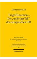 Eingriffsnormen - Der 