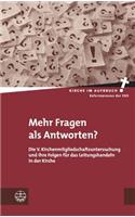 Mehr Fragen ALS Antworten?