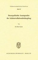 Steuerpolitische Ansatzpunkte Der Anbieterinflationsbekampfung