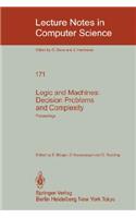 Logic and Machines: Decision Problems and Complexity