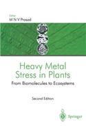 Heavy Metal Stress in Plants