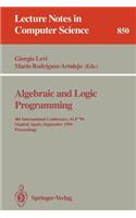 Algebraic and Logic Programming