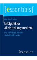 Erfolgsfaktor Alleinstellungsmerkmal