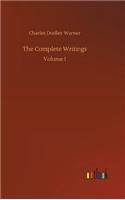 The Complete Writings