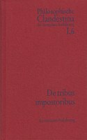 Philosophische Clandestina Der Deutschen Aufklarung / Philosophische Clandestina Der Deutschen Aufklarung. Texte Und Dokumente / Philosophische Clandestina Der Deutschen Aufklarung. Abteilung I