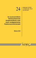 Der Durchschnittliche Rechenaufwand Des Simplexverfahrens Unter Einem Verallgemeinerten Rotationssymmetriemodell